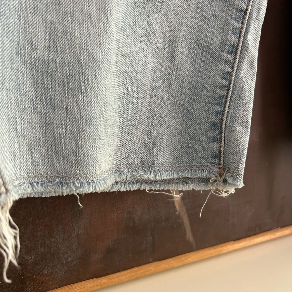 Makers of True Originals Light Blue Jean Shorts - Picture 16 of 16